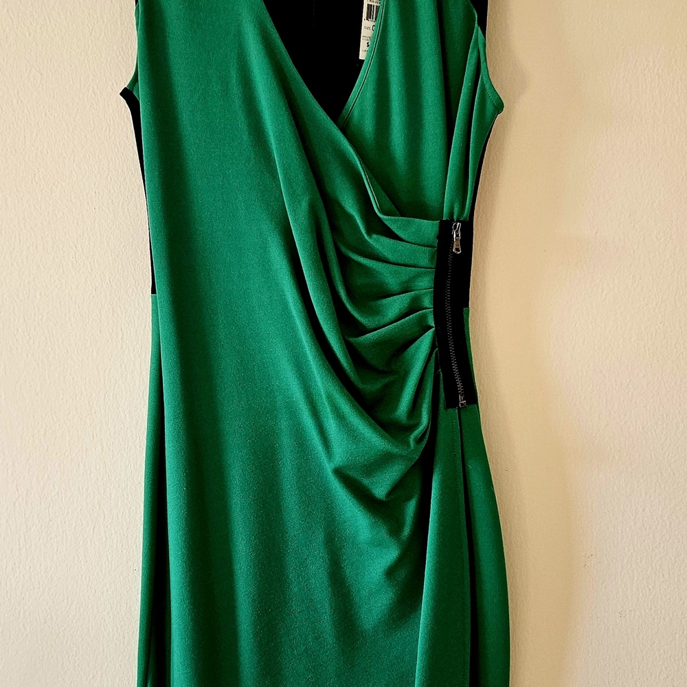 Kelly Green Sleeveless Dress